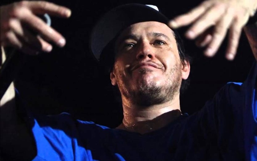 Chorão, vocalista do Charlie Brown Jr
