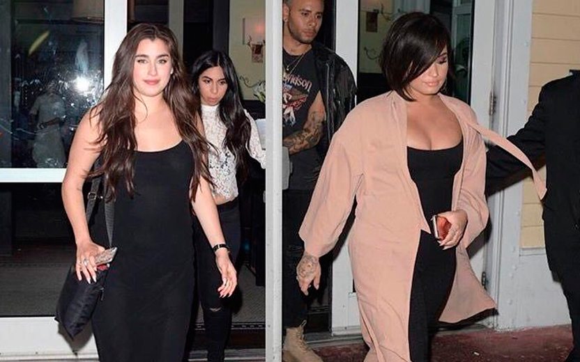 Demi Lovato e Lauren Jauregui curtem balada juntas