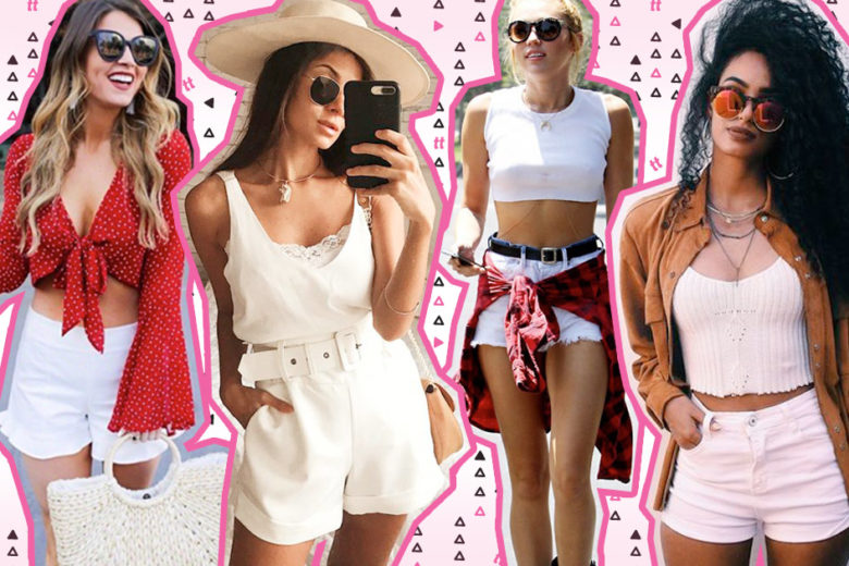 Short branco: 15 combinações estilosas para você arrasar!