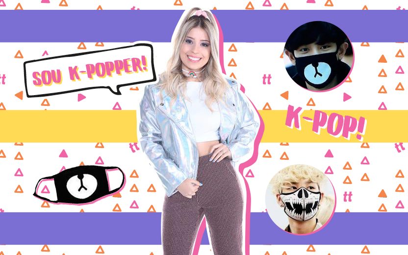 k-idols usam máscaras
