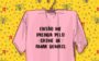 Camisetas com frases