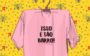 Camisetas com frases