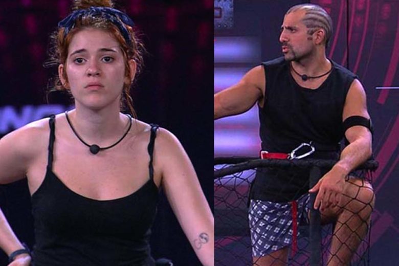 Ana Clara e Kaysar: ganhou a prova de imunidade