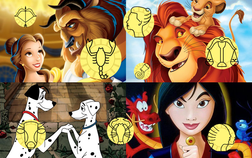 Descubra qual é a animação da Disney de cada signo