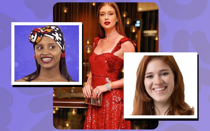 Marina Ruy Barbosa torce por Ana Clara e Gleici do BBB18