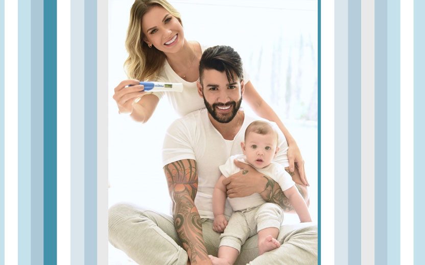 anúncio da chegada do segundo filho do Gusttavo Lima