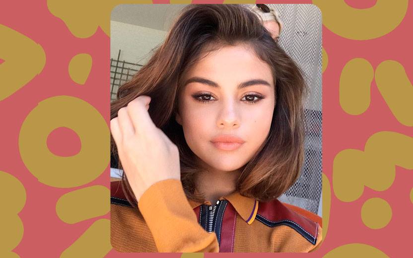 cabelo raspado de selena gomez