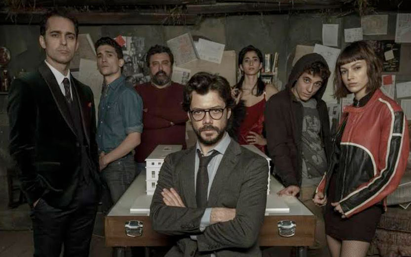 você em la casa de papel