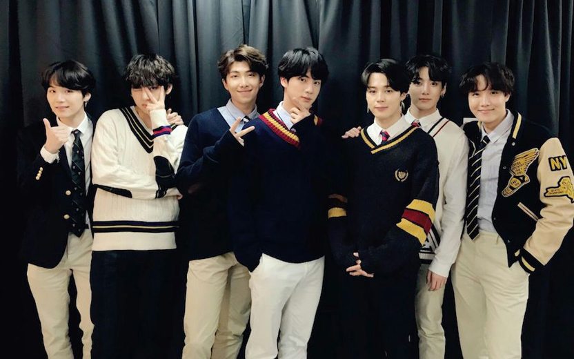 bts no the ellen DeGeneres show