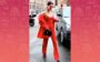 look vermelho