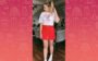 look vermelho