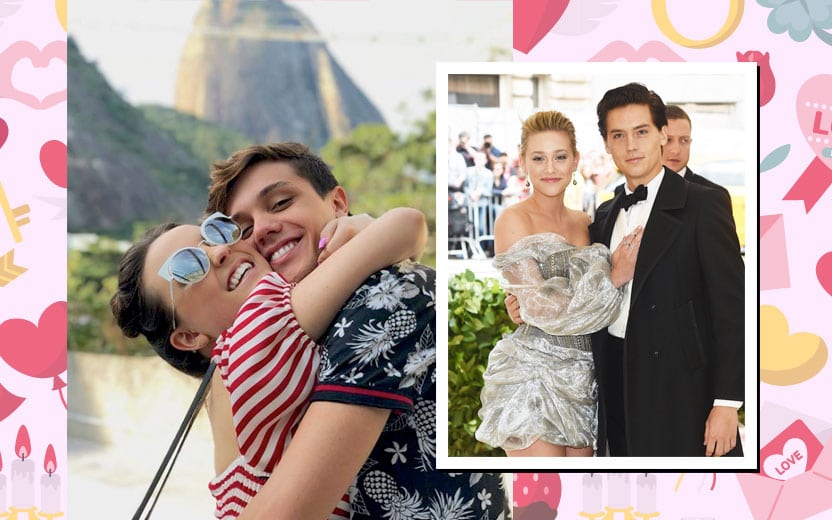 casais famosos se conheceram