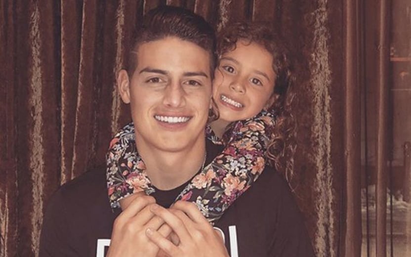 filha de James Rodríguez