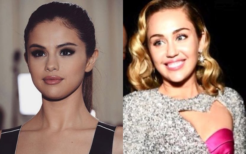 selena gomez e miley cyrus