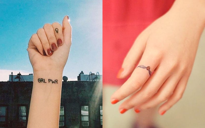 Tatuagem no dedo