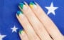 unhas decoradas para copa