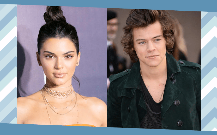 foto de kendall jenner e harry styles