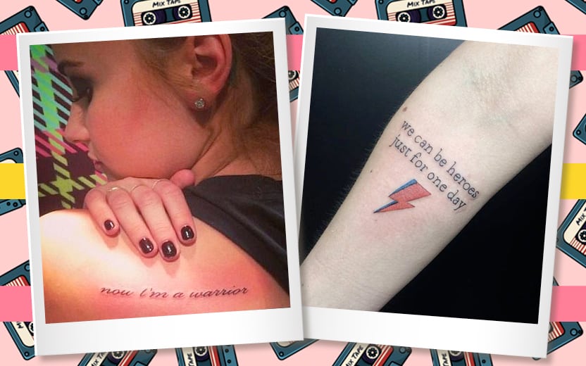 tatuagens de música