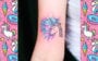 tatuagem de unicórnio