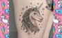 tatuagem de unicórnio