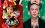 Bebê vestida de Frida Kahlo