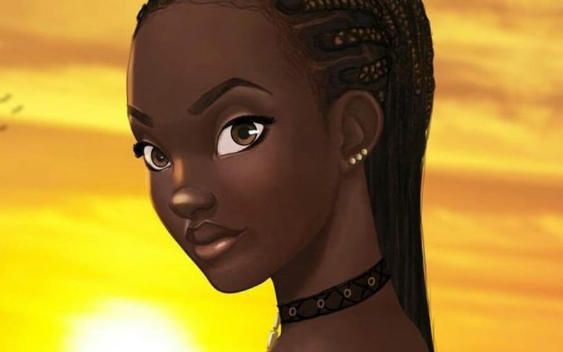 primeira princesa africana da Disney
