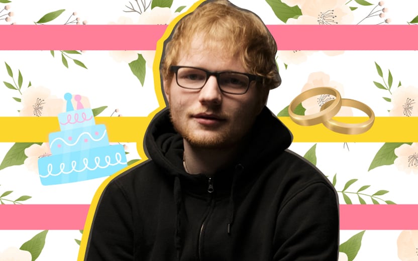 Ed Sheeran casou