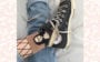 looks com meias estampadas