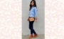 looks com meias estampadas