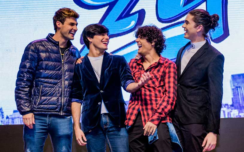 show de estreia da z4
