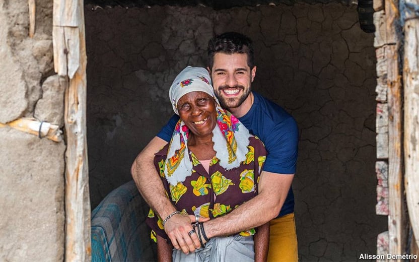 Alok em projeto social na África