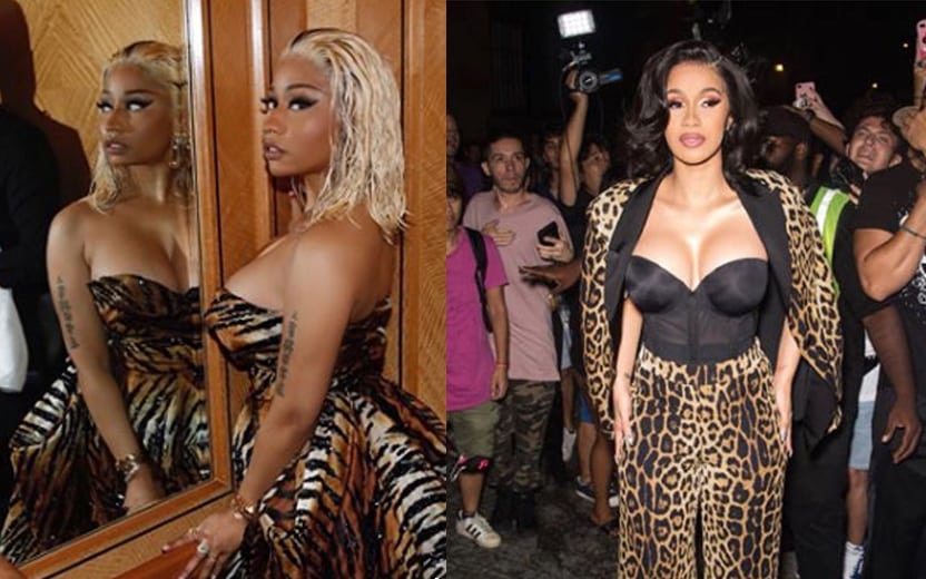 Cardi B atacou Nicki Minaj em festa