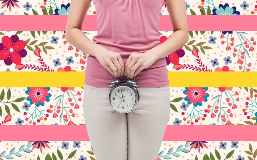 Sinais da chegada da primeira menstruação