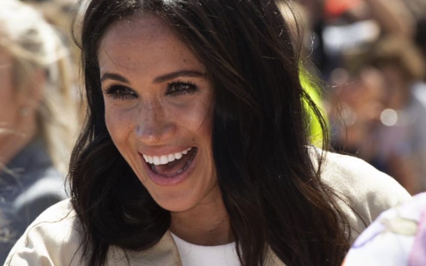 Meghan Markle mostra barriga