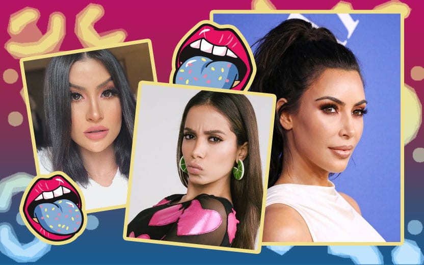 famosas com preenchimento labial