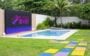 Piscina em área verde