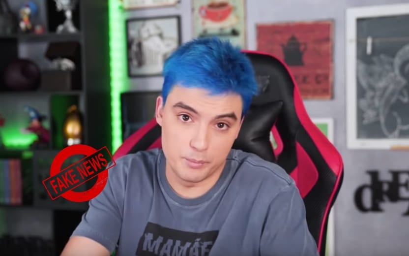felipe neto fala sobre fake news
