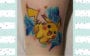 Pikachu tatuagem