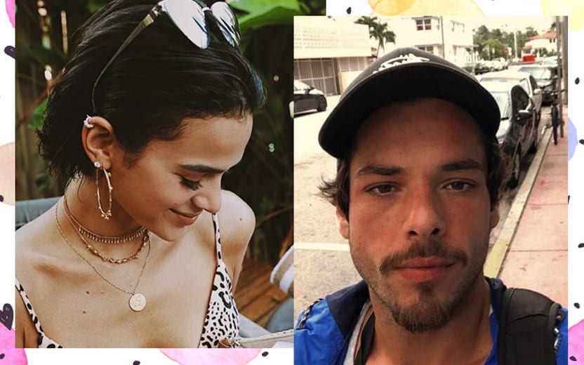 Bru Marquezine e Gian Luca Ewbank