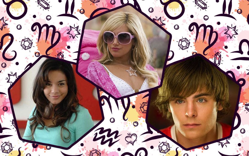 signo dos personagens de High School Musical