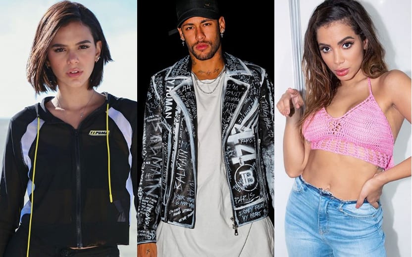 Anitta e bruna marquezine