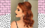 penteado para cabelo médio e curto