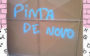 pichação de escorpião