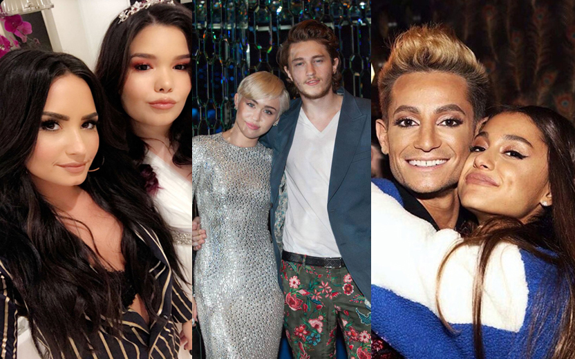 irmãos dos famosos