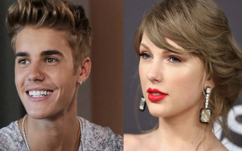 justin bieber e taylor swift
