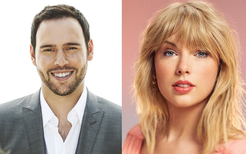 Scooter Braun e Taylor