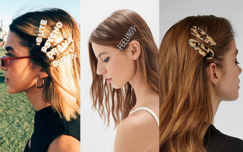 presilhas de cabelo