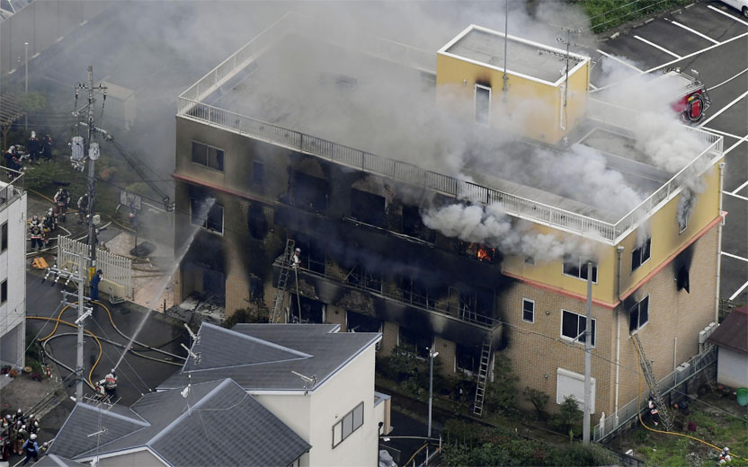 incêndio no Kyoto Animation
