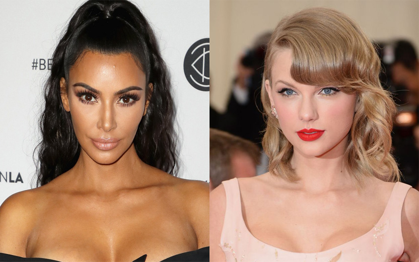 Taylor Swift e Kim Kardashian