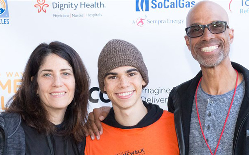 pais de cameron Boyce